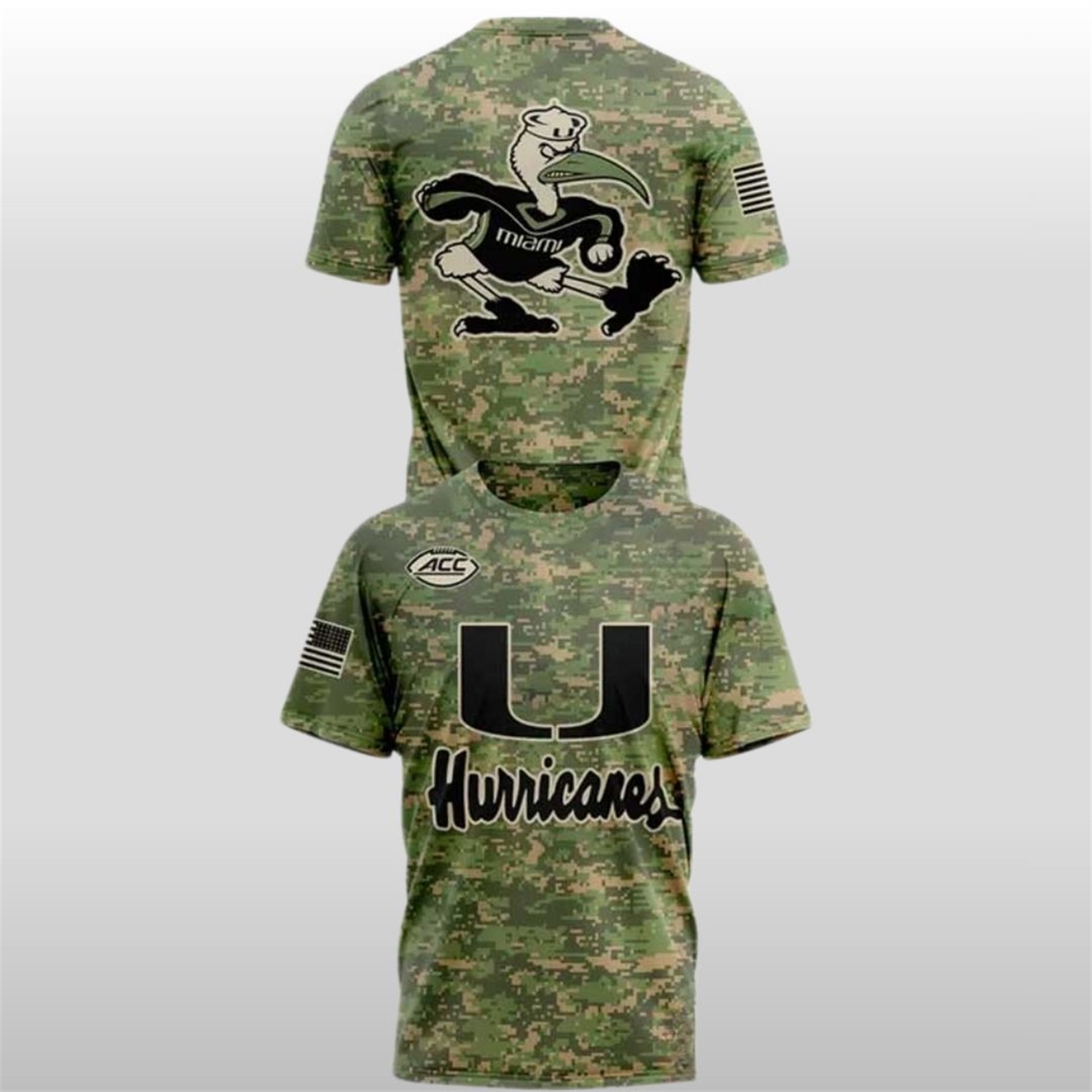 2025-Camo-Miami-Hurricanes-Honor-Support-Shirt 2025 Camo Miami Hurricanes Honor Support Shirt