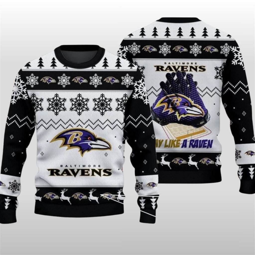 2025 Christmas Baltimore Ravens May Like A Raven Ugly Sweater 8 2025 Christmas Baltimore Ravens May Like A Raven Ugly Sweater
