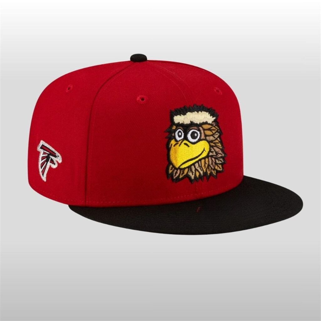 2025 Falcons Mascot Fitted Hat