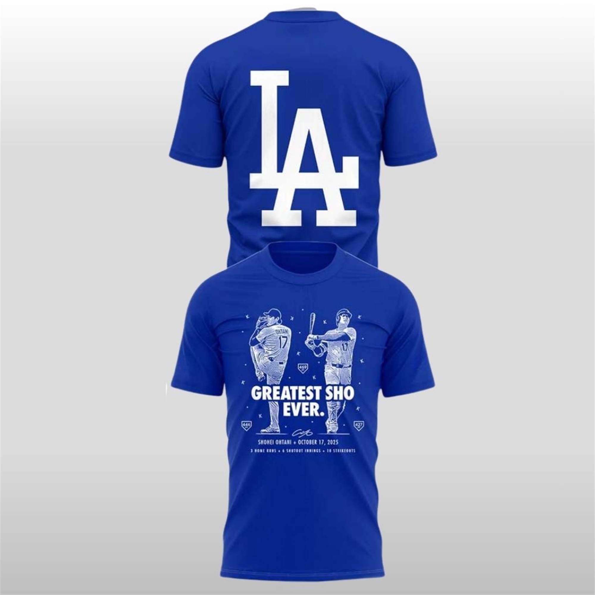 2025-LA-Dodgers-Greatest-Shohei-Ohtani-Ever-Shirt 2025 LA Dodgers Greatest Shohei Ohtani Ever Shirt