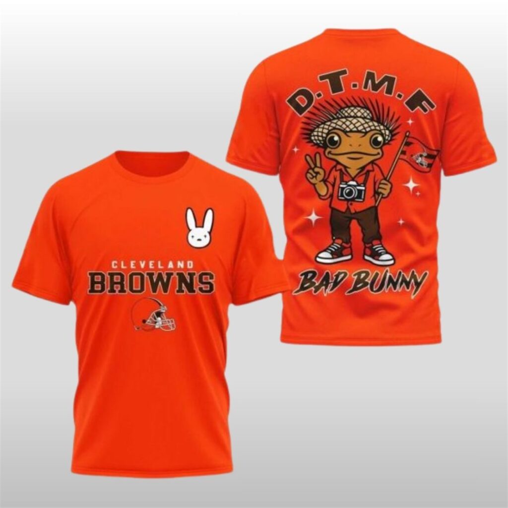 2026 Browns Bad Bunny Super Bowl LX Shirt