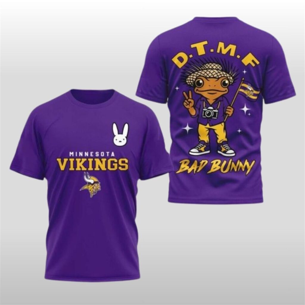 2026 Vikings Bad Bunny Super Bowl LX Shirt
