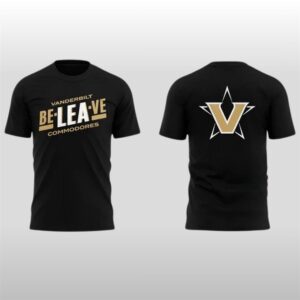 Vanderbilt Commodores 2025 Football Be-LEA-ve Shirt