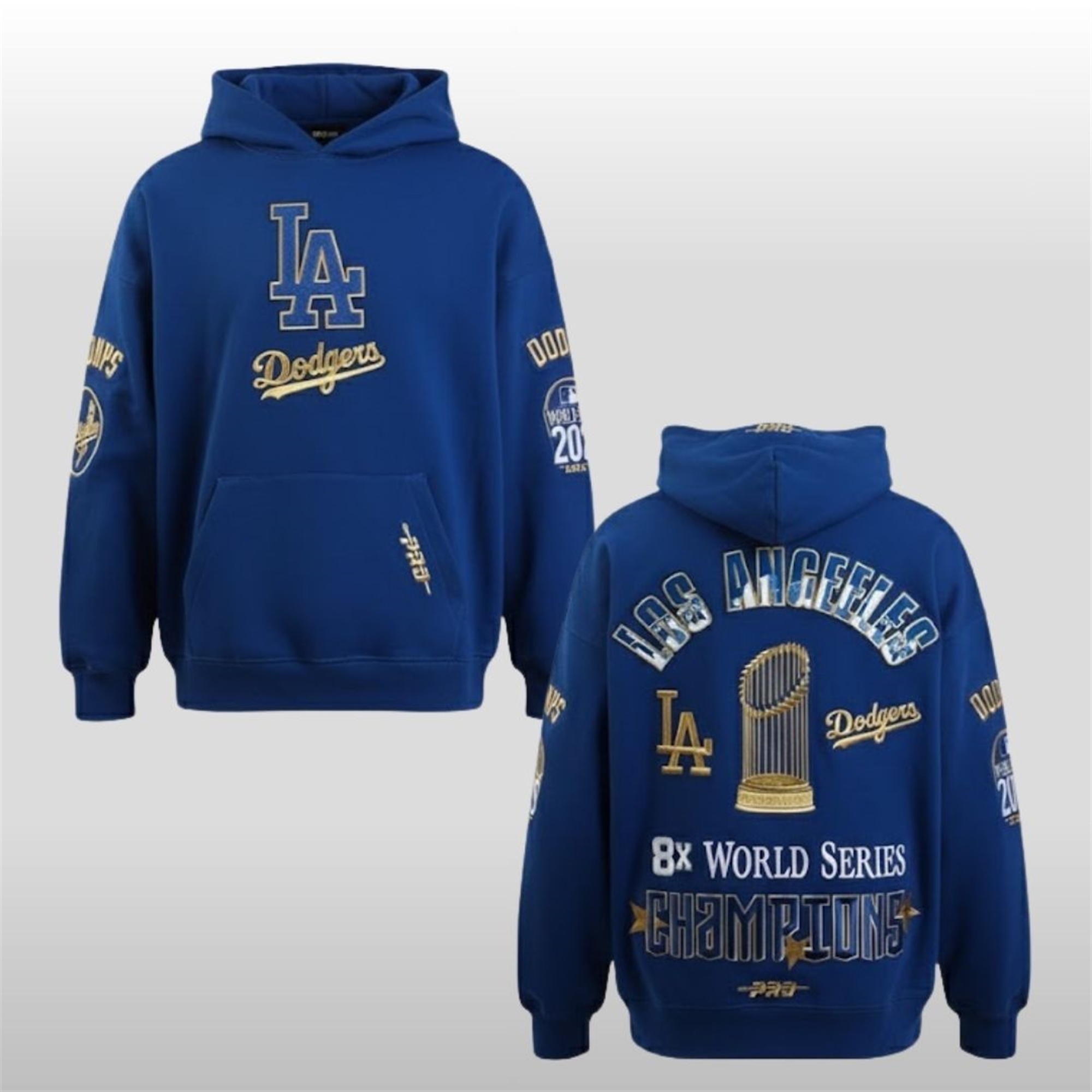 Dodgers-2025-World-Series-8X-Champions-Hoodie Dodgers 2025 World Series 8X Champions Hoodie