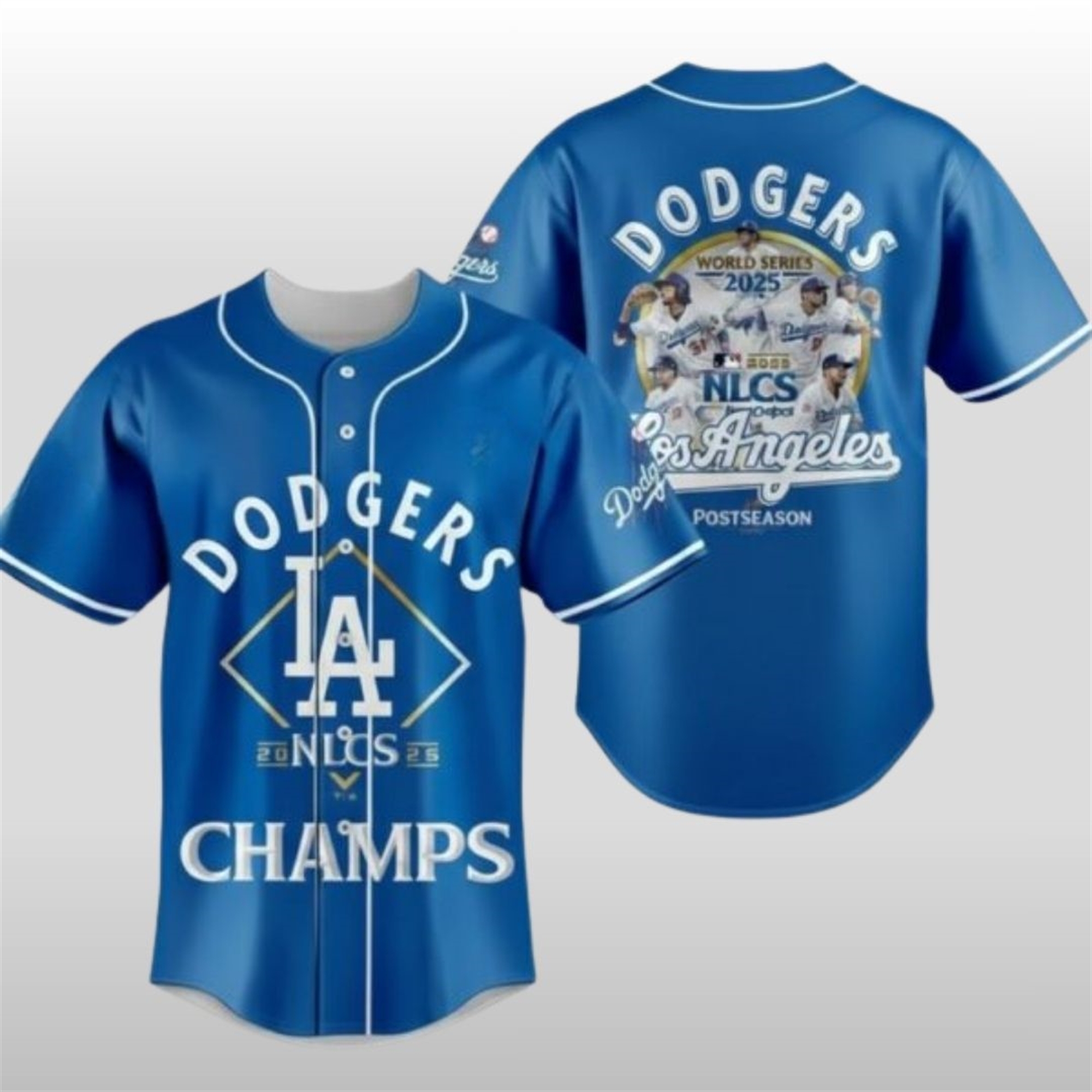 Dodgers-2025-World-Series-Champs-Baseball-Jersey Dodgers 2025 World Series Champs Baseball Jersey