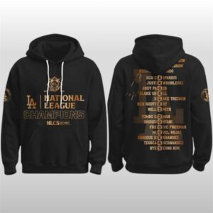 Dodgers-National-League-Champions-2025-Hoodie Dodgers National League Champions 2025 Hoodie