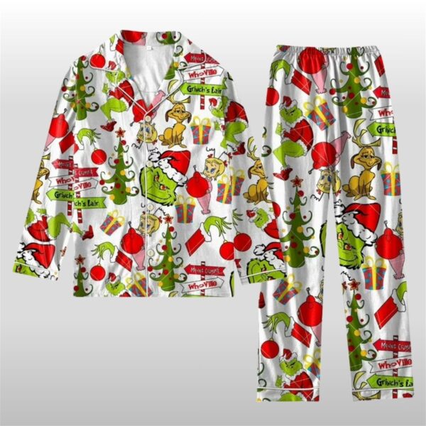 Grnch Christmas Pajama Set