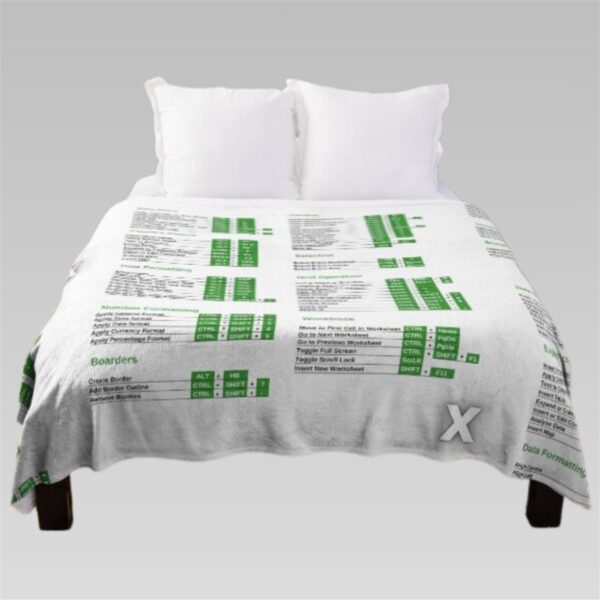 Microsoft Excel Bedding Set Untitiled Speadsheet
