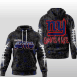 New York Giants Graffiti My Team 4 Life Hoodie