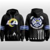 2025 Rams Firefighter Appreciation Day Hoodie