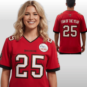 2025 Tampa Bay Buccaneers Fan Of The Year Jersey