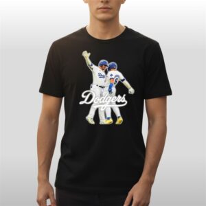Kike Hernandez And Gavin Lux Crotch Bump LA Dodgers Shirt