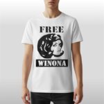 Robert Rich Free Winona Ryder Shirt