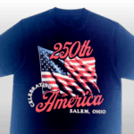 SALEM Ohio Celebrating 250th America Shirt