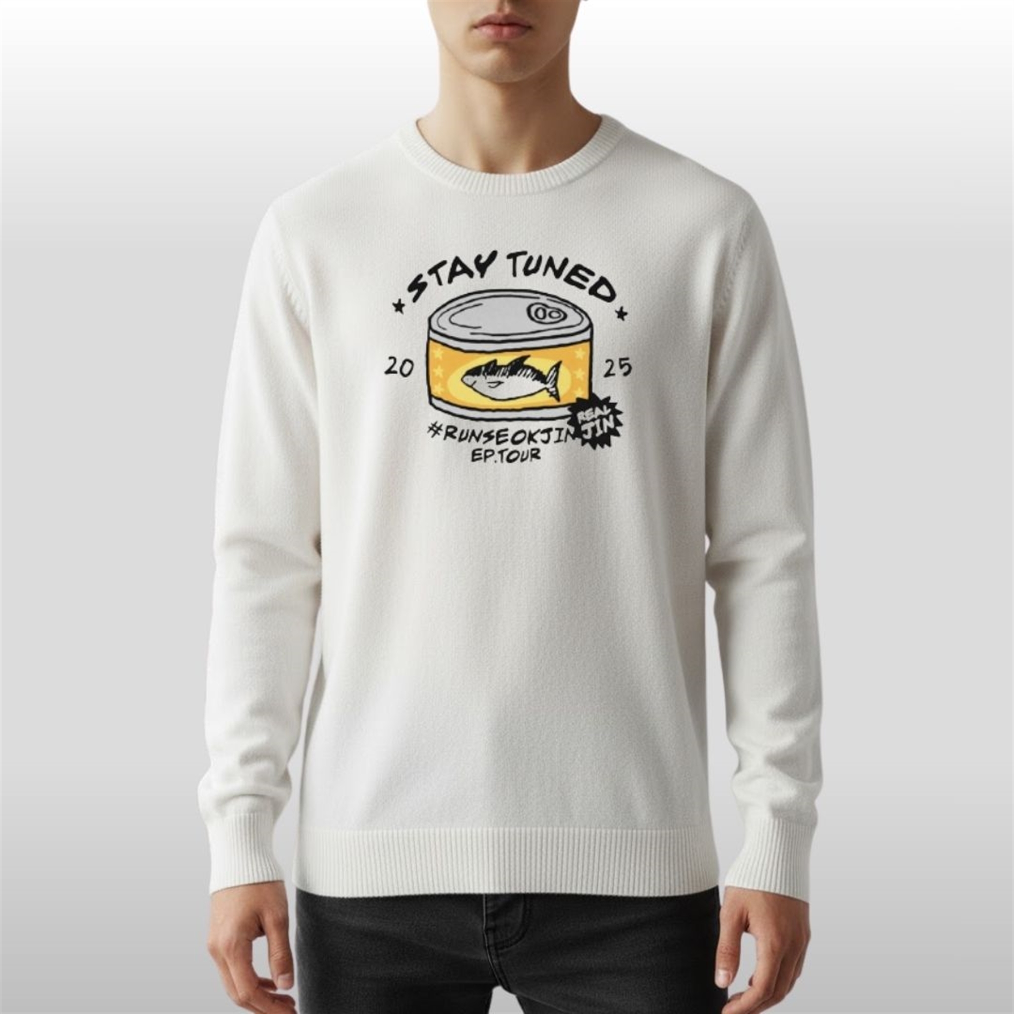 Stay-Tunned-2025-Run-Seokjin-Encore-Shirt Stay Tunned 2025 Run Seokjin Encore Shirt