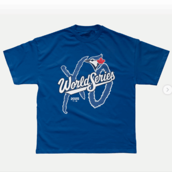 The Weeknd Blue Jays World Series XO Shirt