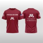 University Of Minnesota Charlie Kirk Freedom Shirt