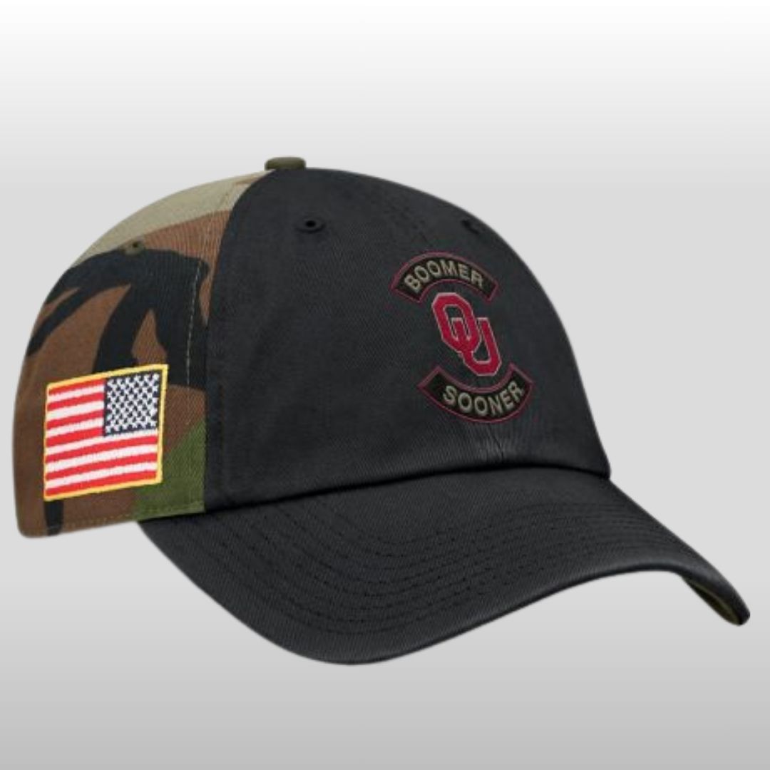 University-of-Oklahoma-Sooners-Military-Appreciation-Hat University of Oklahoma Sooners Military Appreciation Hat