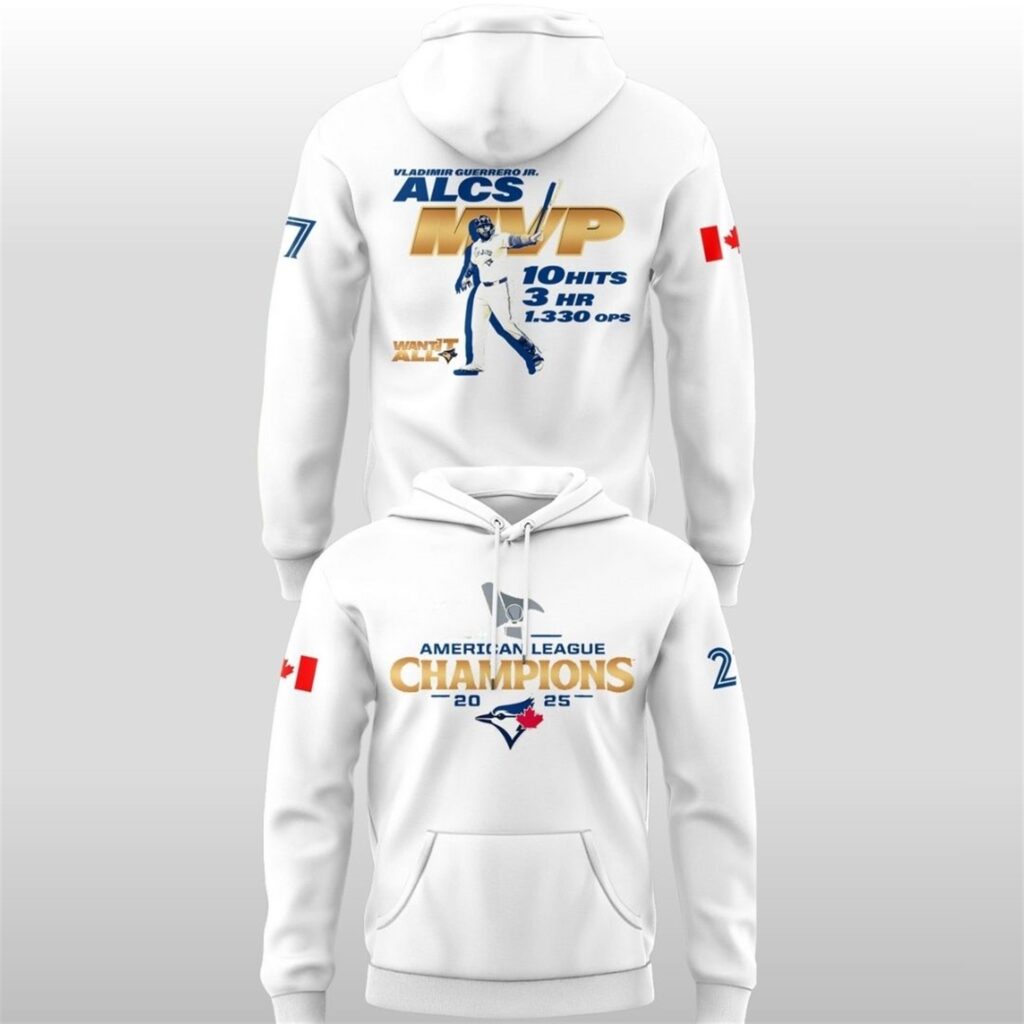 Vladimir Guerrero Jr MVP Blue Jays 2025 ALCS Champions Hoodie
