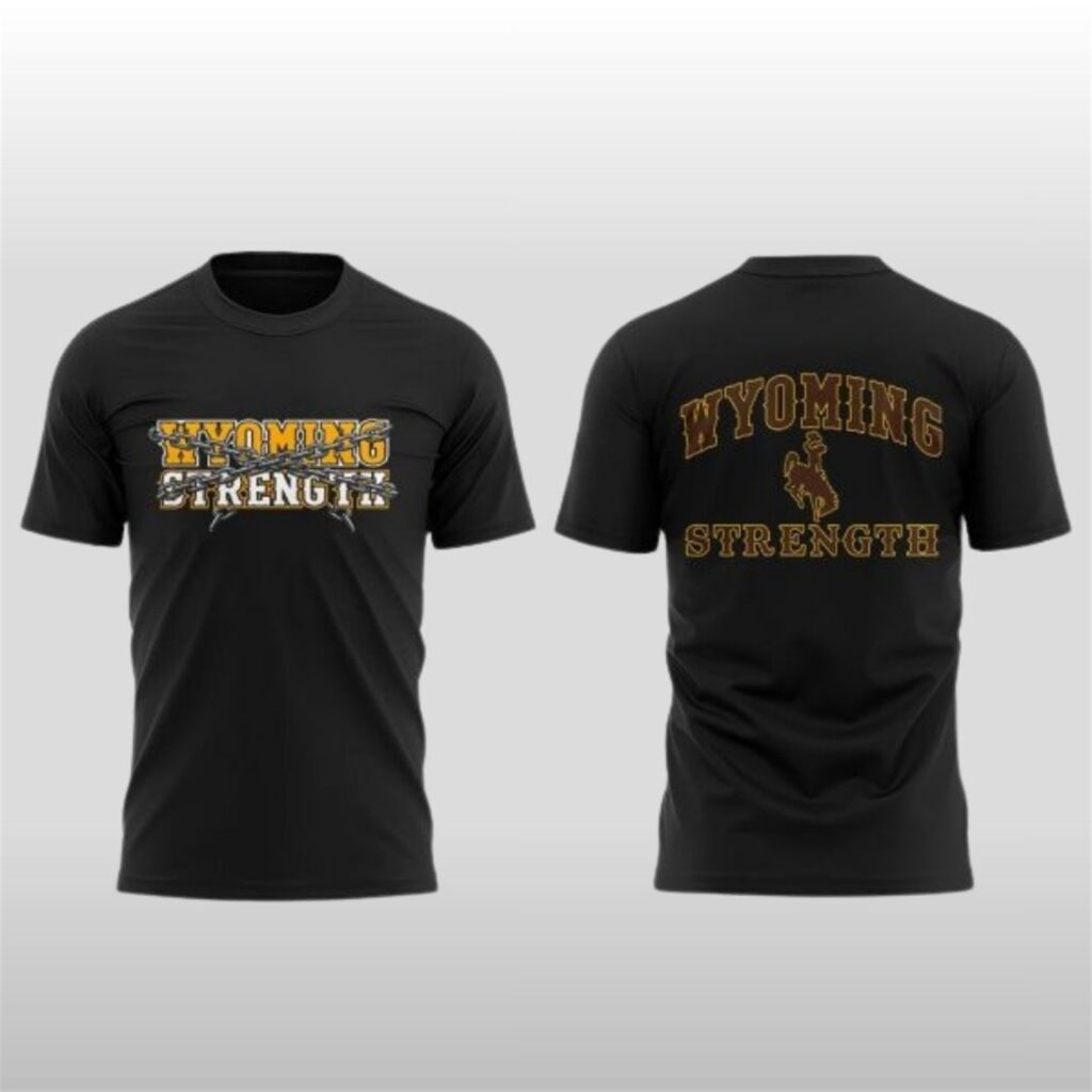 Wyoming Cowboy Strength 2025 Shirt