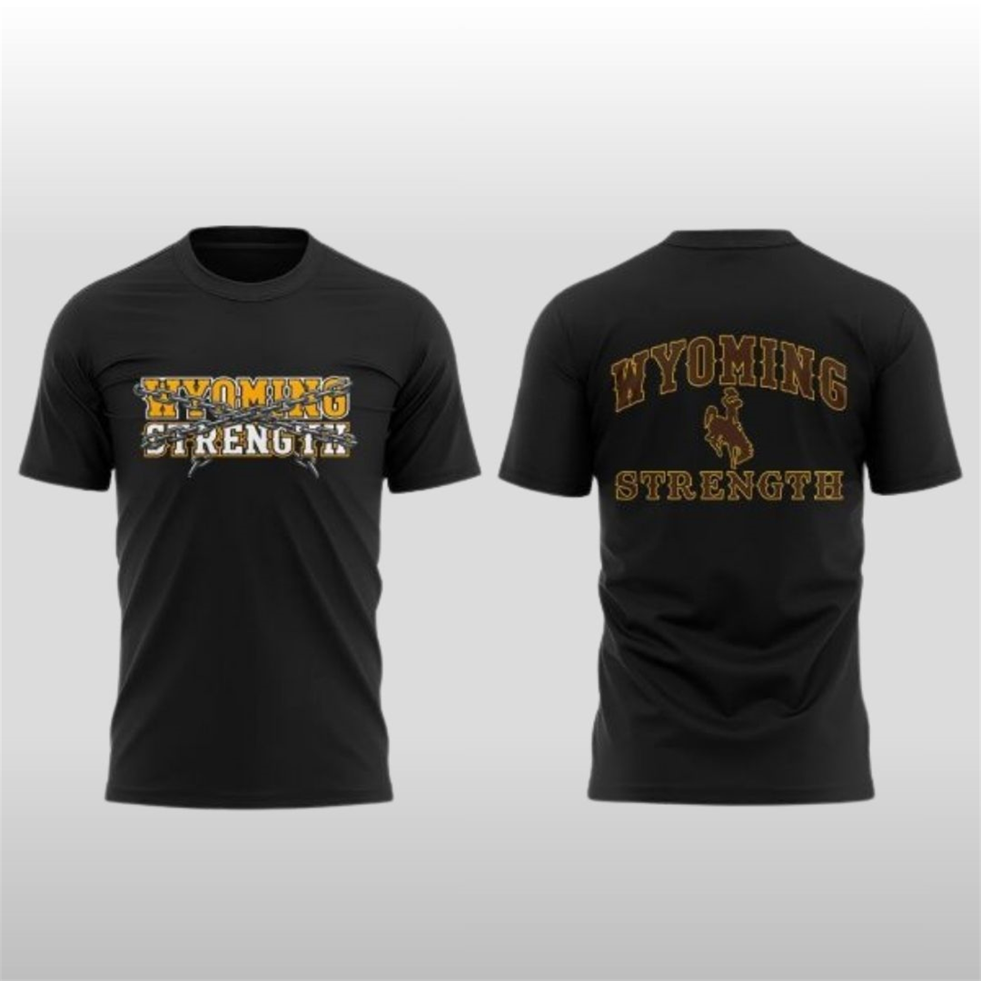 Wyoming-Cowboy-Strength-2025-Shirt Wyoming Cowboy Strength 2025 Shirt