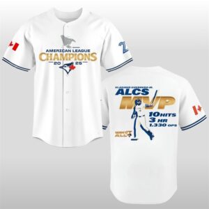Vladimir Guerrero Jr. MVP Blue Jays 2025 ALCS Champions Jersey