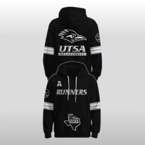 2025 UTSA Roadrunners Back In Black Dard Mode Hoodie