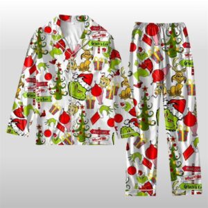 Grnch Christmas Pajama Set