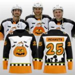 Cincinnati Cyclones Peanuts Halloween 2025 Hockey Jersey