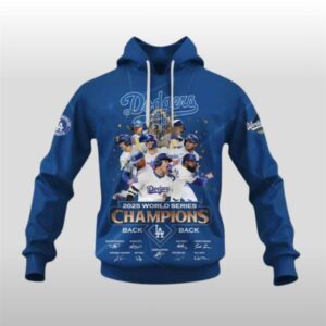 2025 Dodgers Back To Back World Series Champions Hoodie