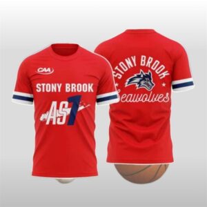 Stony Brook Football Red Out Shirt