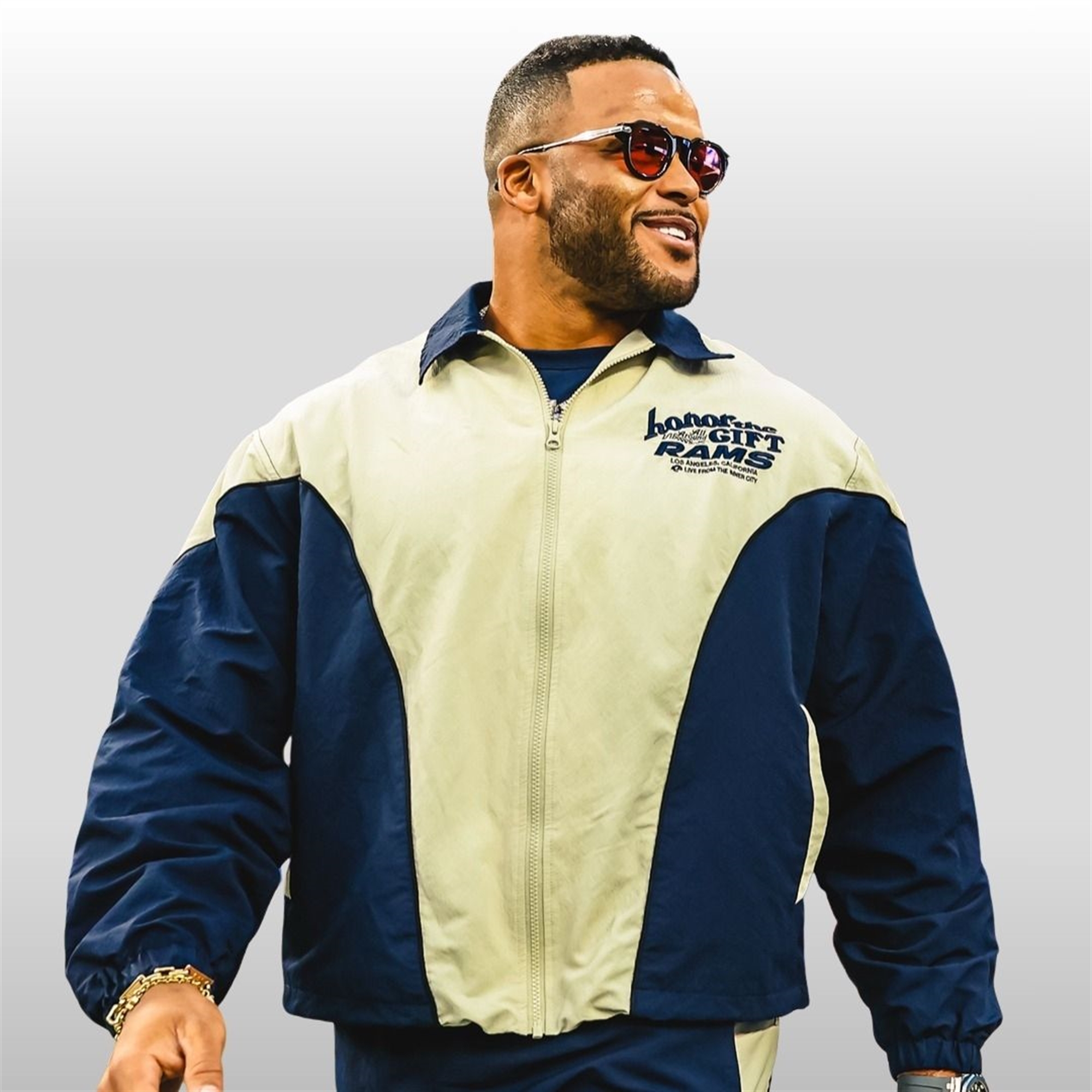 2025-Aaron-Donald-Los-Angeles-Rams-Football-Jacket-2 2025 Aaron Donald Los Angeles Rams Football Jacket