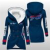 2025 Bills Long Hooded Fleece Jacket