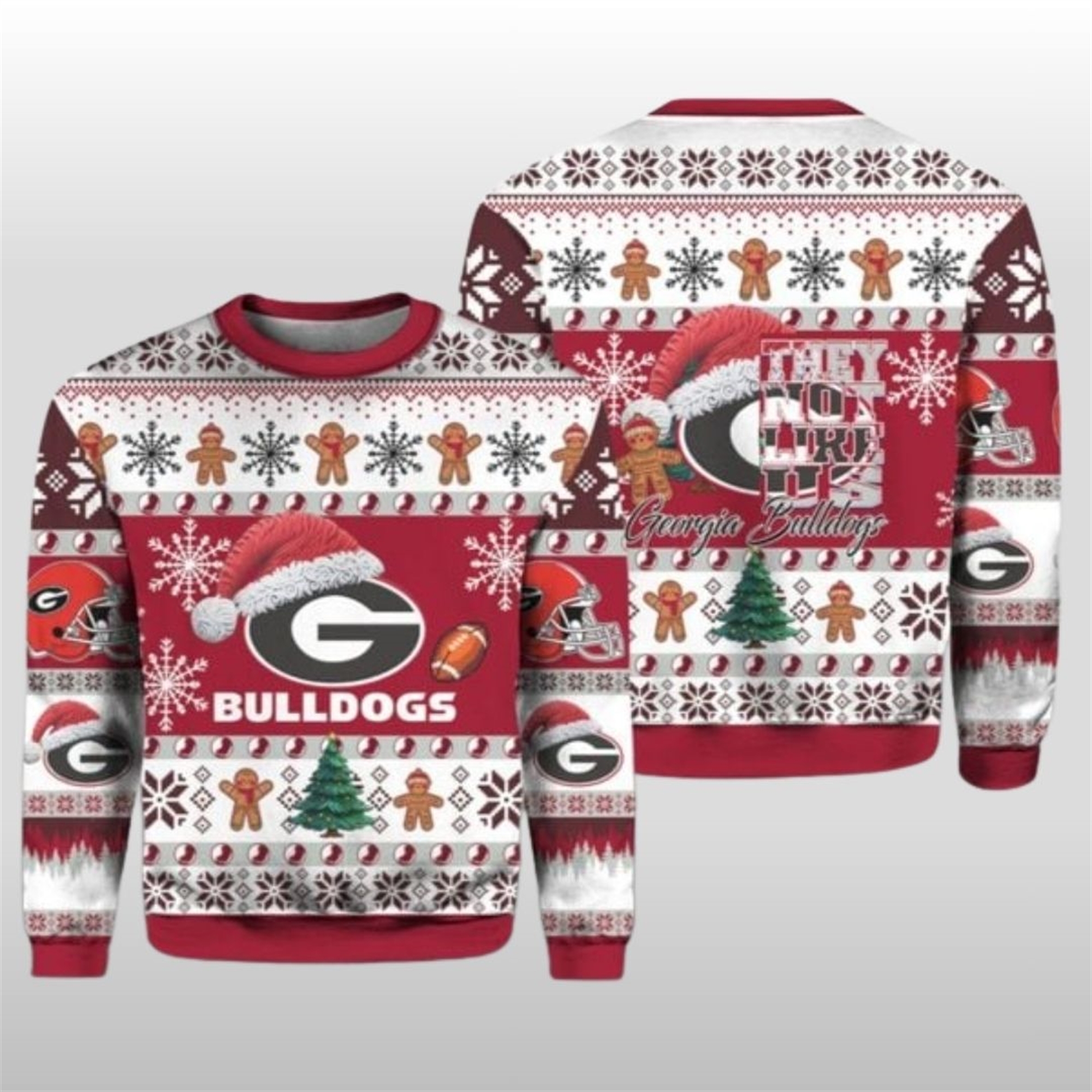 2025-Bulldogs-They-Not-Like-Us-Ugly-Christmas-Sweater 2025 Bulldogs They Not Like Us Ugly Christmas Sweater