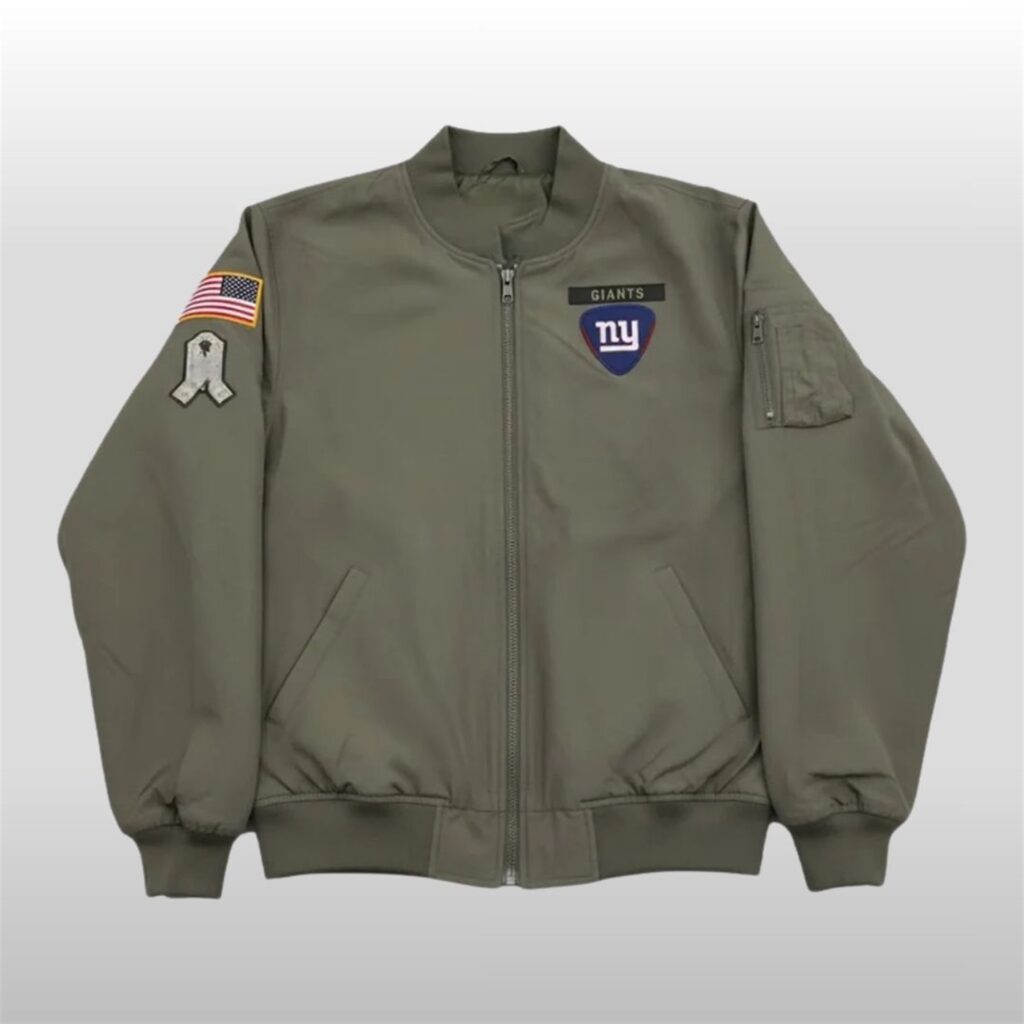 2025 Cam Skattebo New York Giants Salute To Service Jacket 3 2025 Cam Skattebo New York Giants Salute To Service Jacket