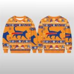2025 Christmas Bills Meowfia Funny Ugly Sweater