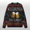 2025 Christmas It's The Most Wonderful Time For A Beer Ugly Sweater 1 2025 Christmas Its The Most Wonderful Time For A Beer Ugly Sweater