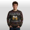 2025 Christmas It's The Most Wonderful Time For A Beer Ugly Sweater