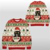 2025 Christmas Taking a Cat to Eat Ramen Ugly Sweater