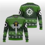 2025 Christmas Warhammer Dark Angels Iconic Ugly Christmas Sweater