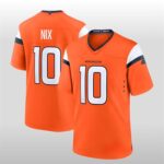 2025 Denver Broncos Bo Nix 10 Jersey