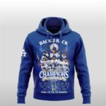 2025 Dodgers World Series Win Championship Back To Back Thank You For The Memories Hoodie