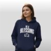 2025 Drake Maye Be A Blessing Hoodie 2 2025 Drake Maye Be A Blessing Hoodie