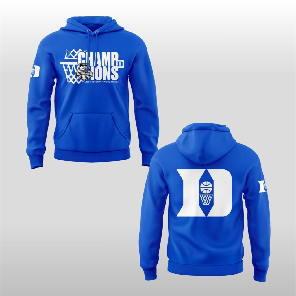 2025 Duke championship Press Conference Hoodie