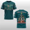 2025 Eagles Go Birds Merry Christmas Shirt