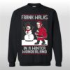 2025 Frank Walks In A Winter Wonderland Ugly Sweater