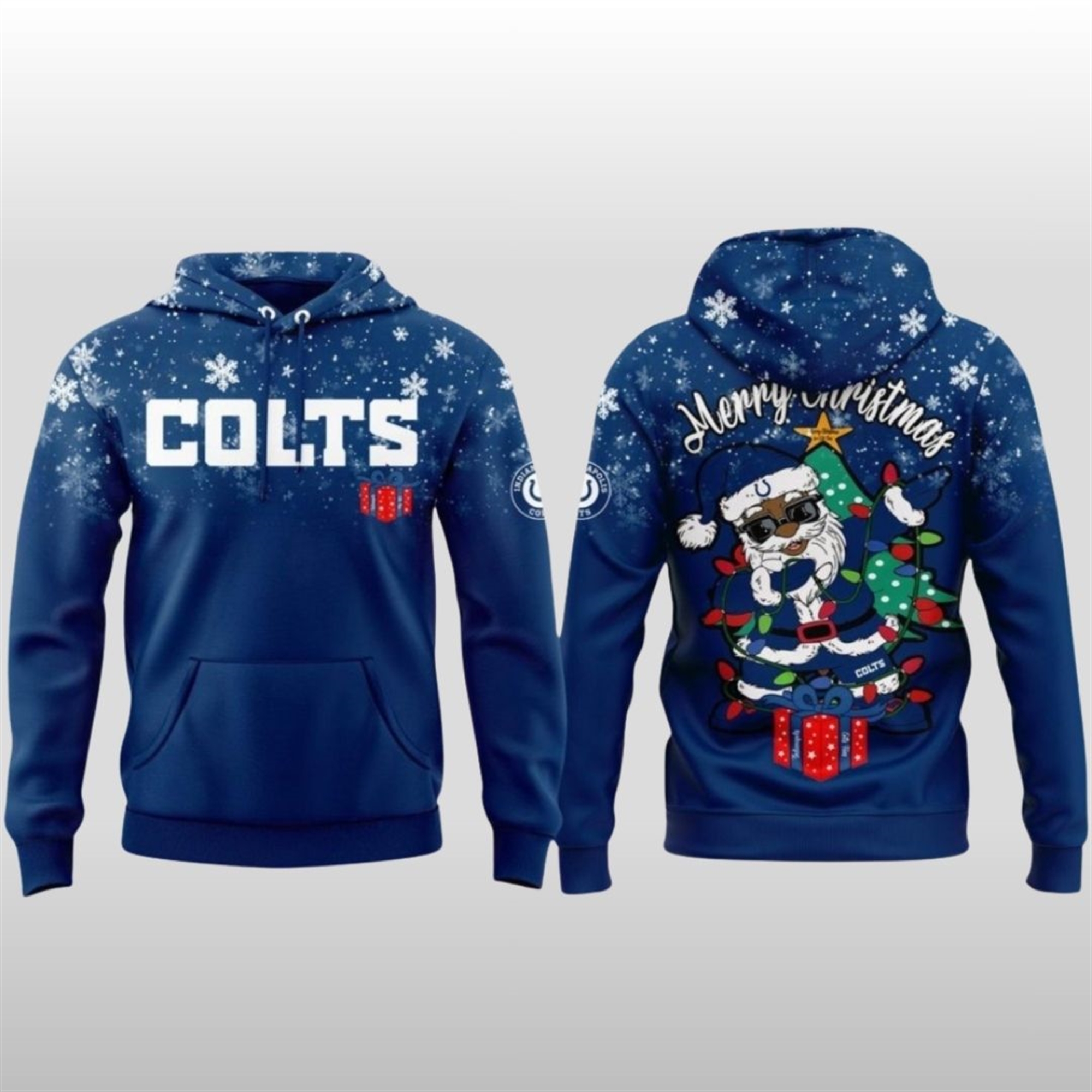 2025 Indianapolis Colts Merry Christmas Hoodie 2025 Indianapolis Colts Merry Christmas Hoodie