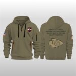 2025 Kansas City Chiefs Salute to Service Hoodie