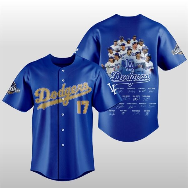 2025 LA Dodgers Win World Series Championship Jersey - Zerelam