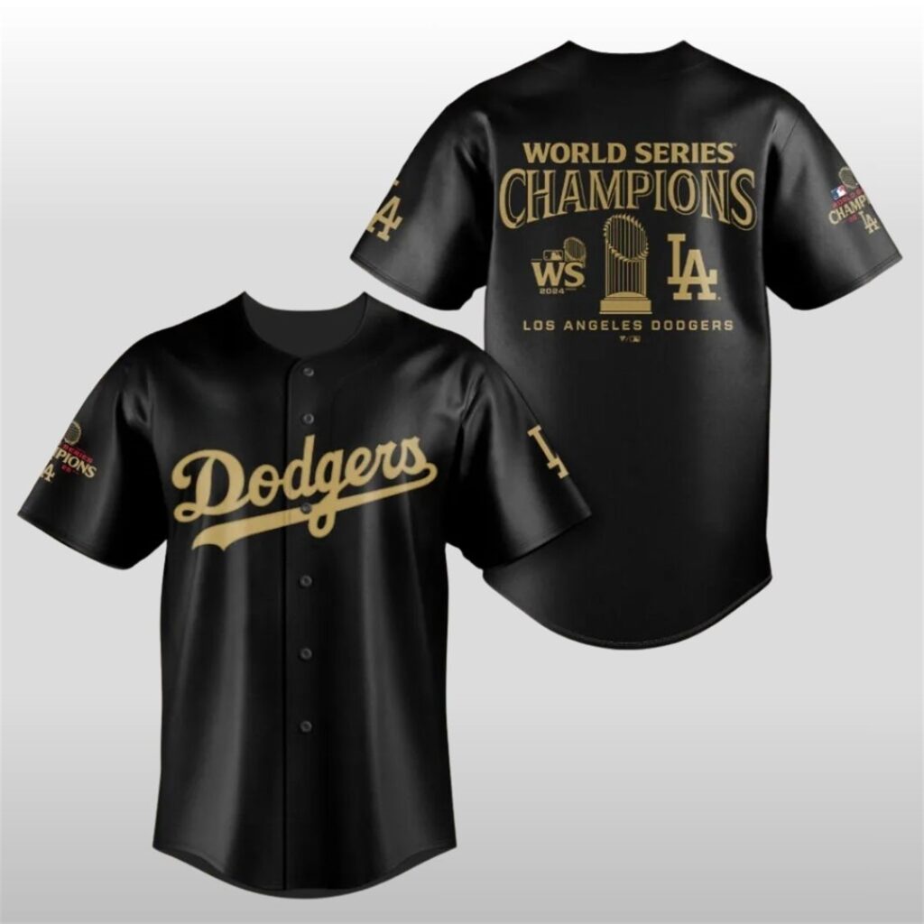 2025 LA Dodgers World Series Champions Baseball Jersey